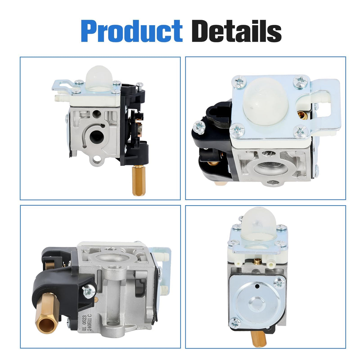 Direct replacement fit with Bullwall SRM-210 shown on compatible Echo trimmer.