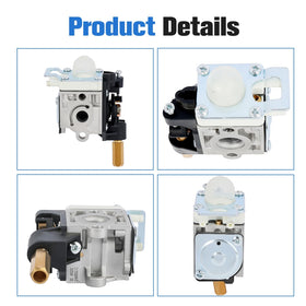Direct replacement fit with Bullwall SRM-210 shown on compatible Echo trimmer.