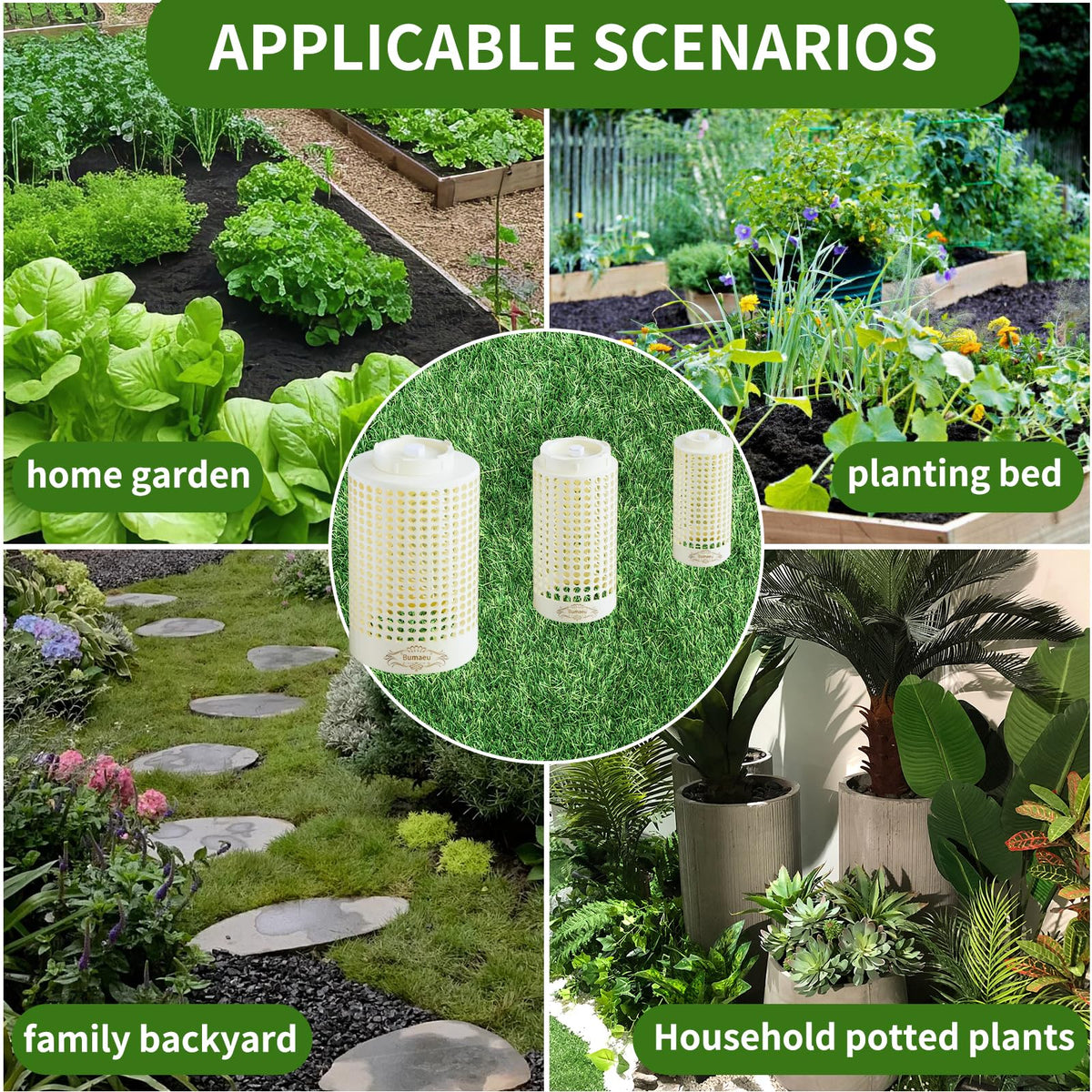 Bumaeu Underground Worm Farm easy installation lets you bury and start composting quickly.