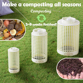 Bumaeu Underground Worm Farm medium bin showcases compact vermicomposting for moderate spaces.