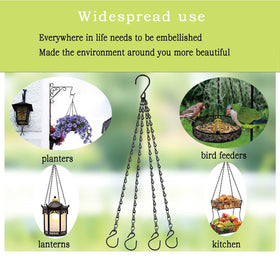 Bunhum outdoor-friendly hanging chain used to suspend garden decor.