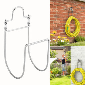 BunnyCare upgraded hose holder on wall mounts securely for outdoor use.