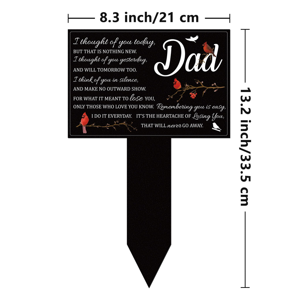 BUoonyer metal cemetery sign showcases durable materials for outdoor use