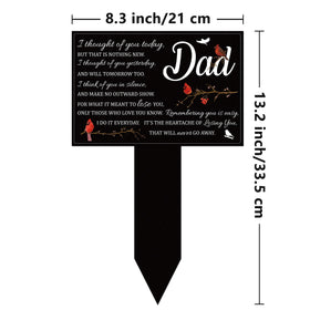 BUoonyer metal cemetery sign showcases durable materials for outdoor use