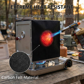Buraku heat-retention blanket reduces heat loss to save fuel and time.