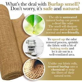 Burloptuous burlap roll eco-friendly material for gardening