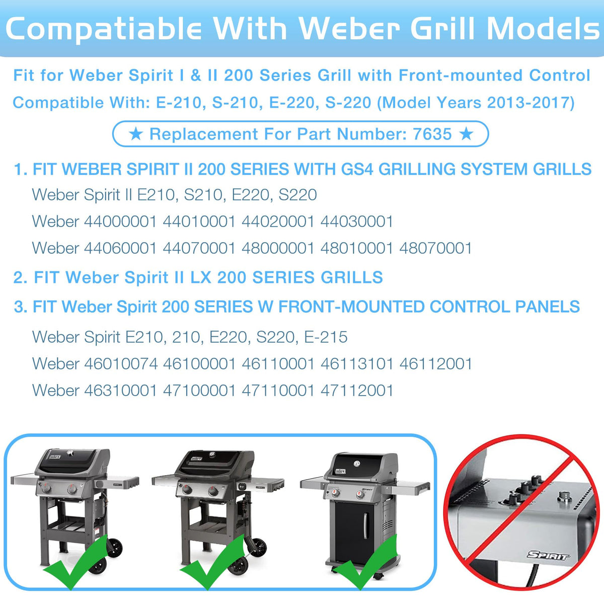 Burly Grill 3-pack flavorizer bars reduce flare-ups for steady cooking.
