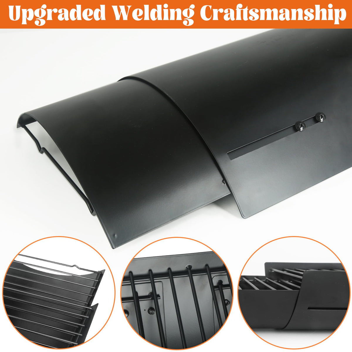 Burly Grill ash-pan-2-grate-hangers enables easy removal