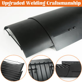 Burly Grill ash-pan-2-grate-hangers enables easy removal