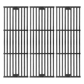 Burly Grill cast iron grate for Char-Griller 2121 front view, high heat retention for even searing.