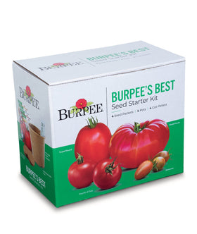 Burpee Best Starter Kit plant markers for clear variety labeling