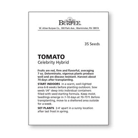 Burpee Celebrity slicing tomatoes perfect for sandwiches and burgers.