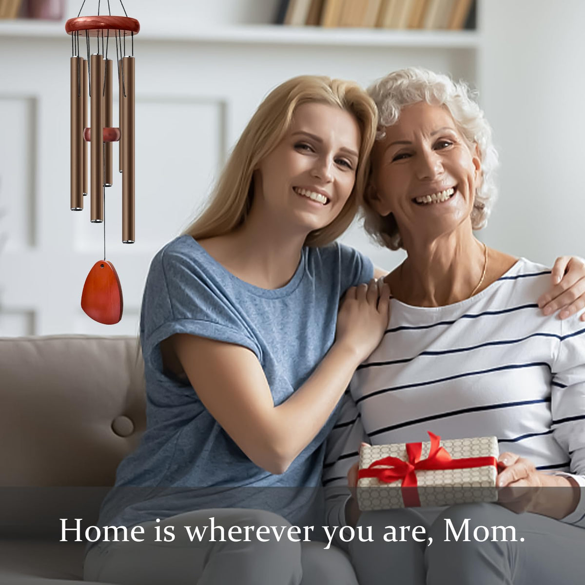 Bursvik memorial wind chime, a thoughtful keepsake for Mother's Day and anniversaries
