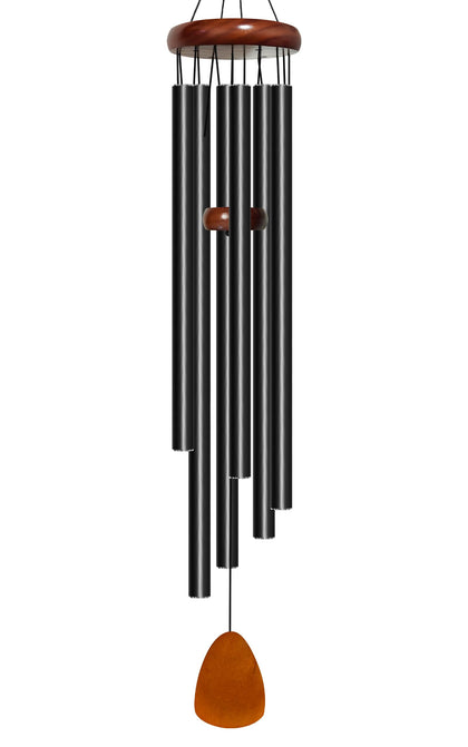 Bursvik wind chimes 50-inch deep tone in outdoor garden for calm ambience