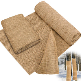 Buryeah burlap table runner adds natural charm to events.