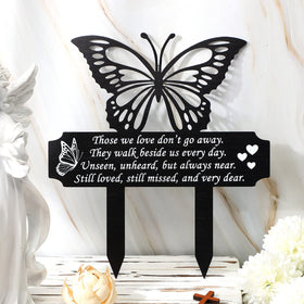 Buryeah outdoor cemetery decor suits garden or lawn memorials.