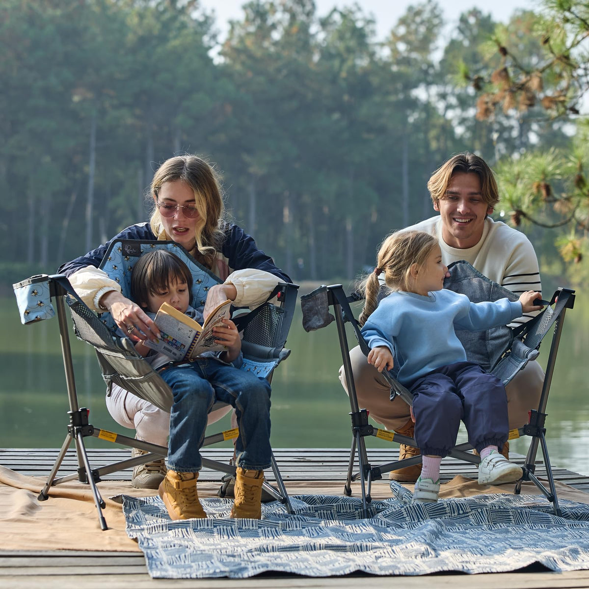 BusyBee hammock chair weight capacity 125 lbs for outdoor use