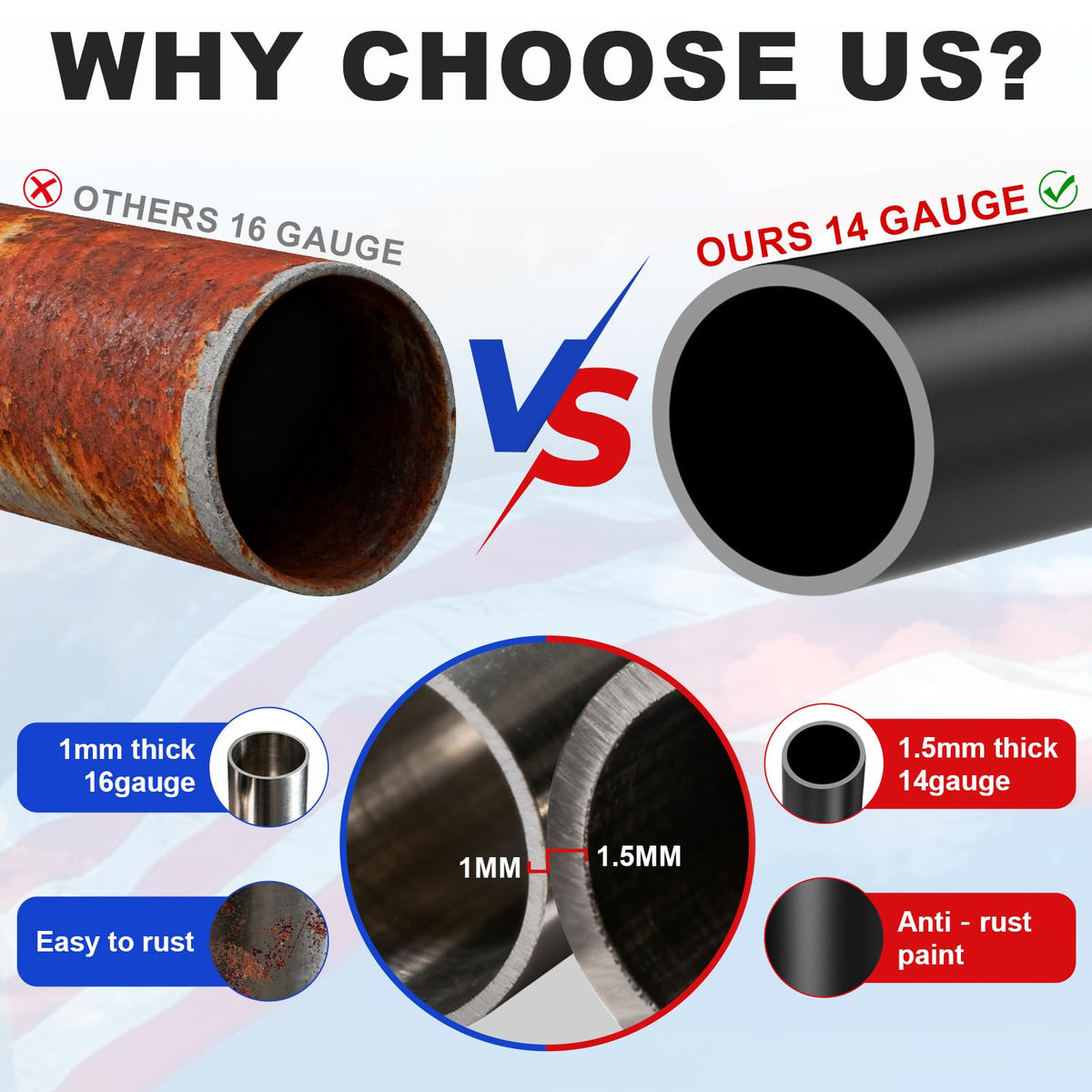 Butizone heavy-duty nylon rope resists fraying in wind.