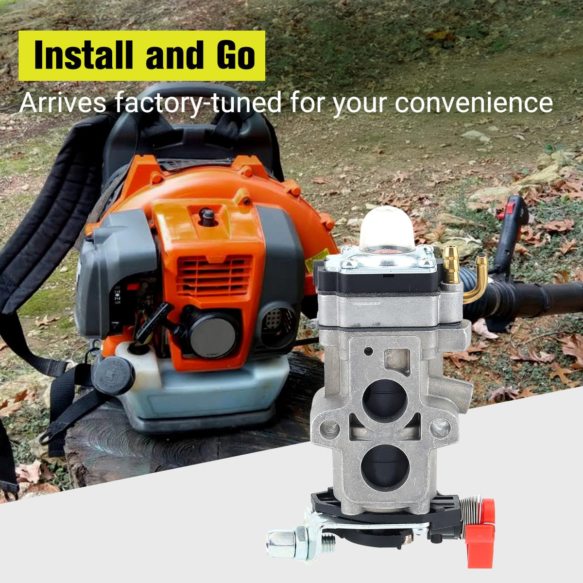 Butom installation kit with everything you need in one package