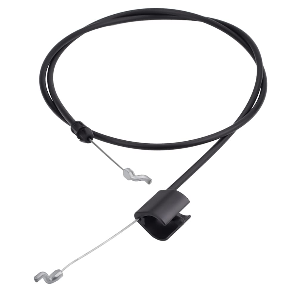 Butom lawn mower throttle cable on a mower for precise control.