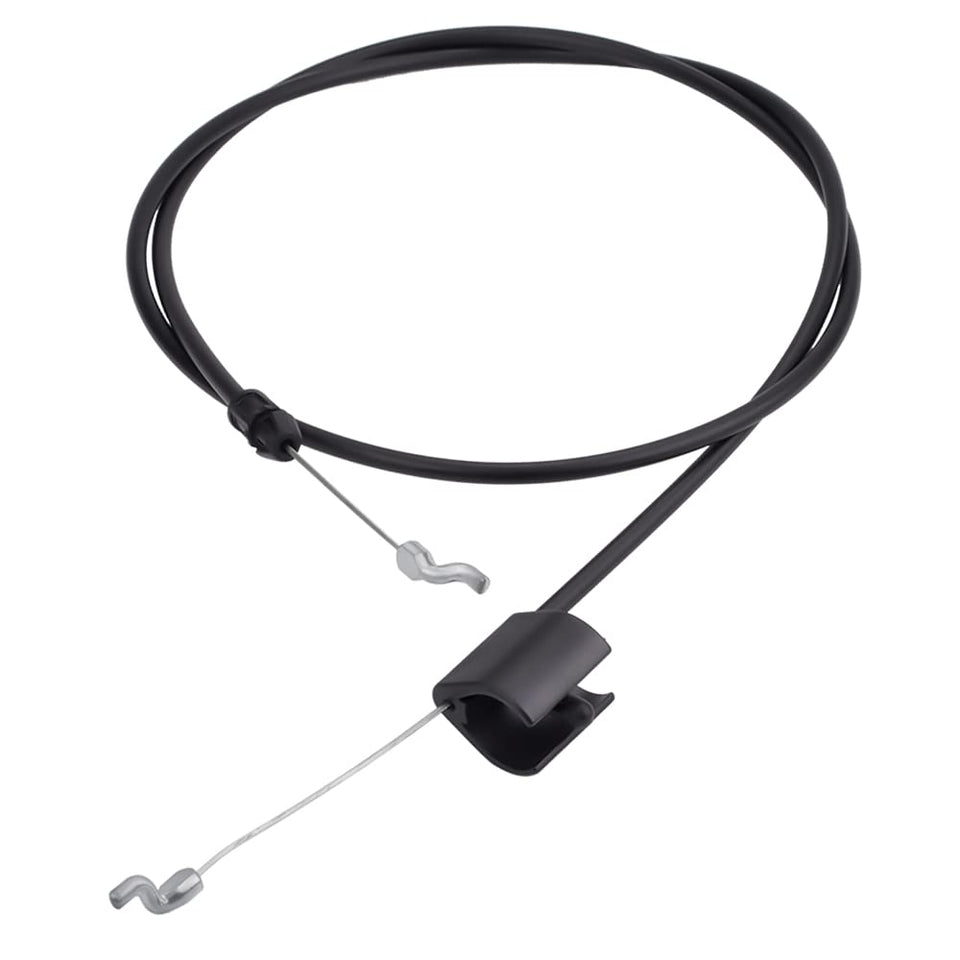 Butom lawn mower throttle cable on a mower for precise control.