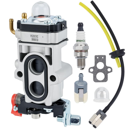 Butom WYA-44 carburetor—front view for easier cold starts