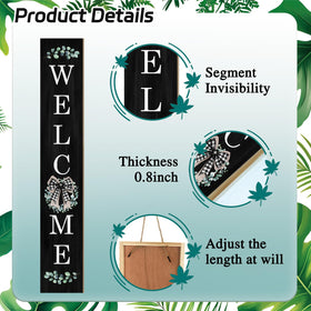 Buxjexh versatile decor suitable for porch, hallway, and indoor displays.