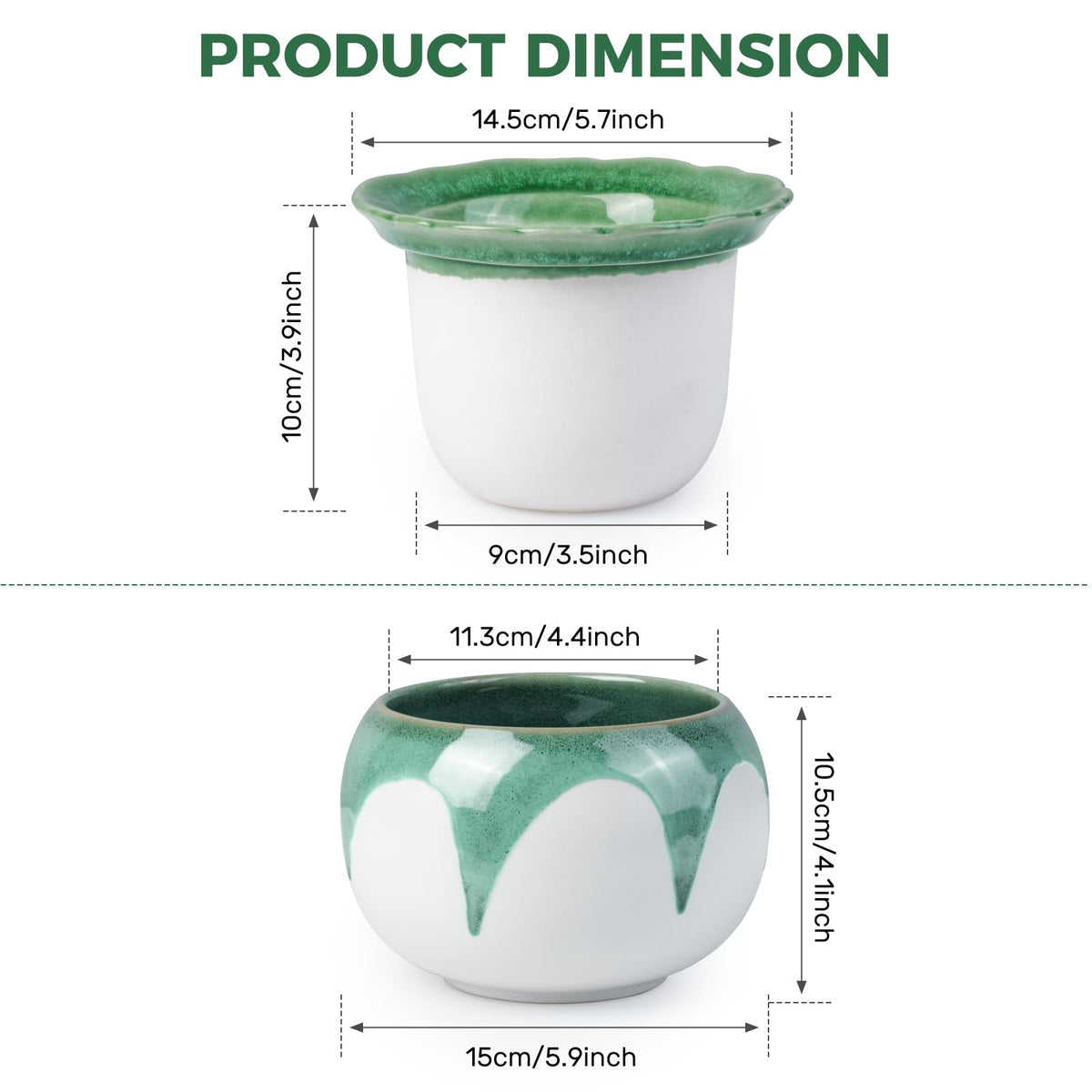 BUYMAX gift-ready pot is a stylish present for plant lovers.