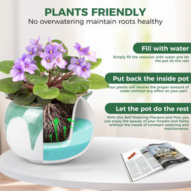 BUYMAX inner pot detail reveals water-absorbing core for reliable hydration.