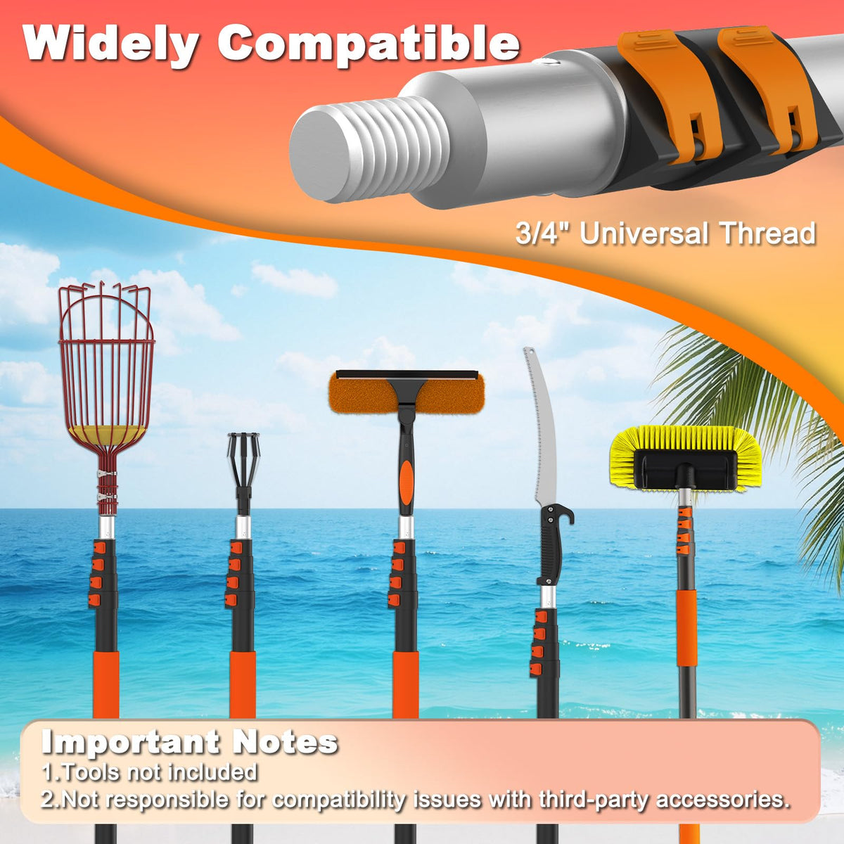 Buyplus compatibility with attachments expands lighting maintenance options
