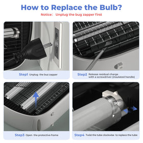 Buzbug MA-015 easy install—twist-and-swap for quick replacement.
