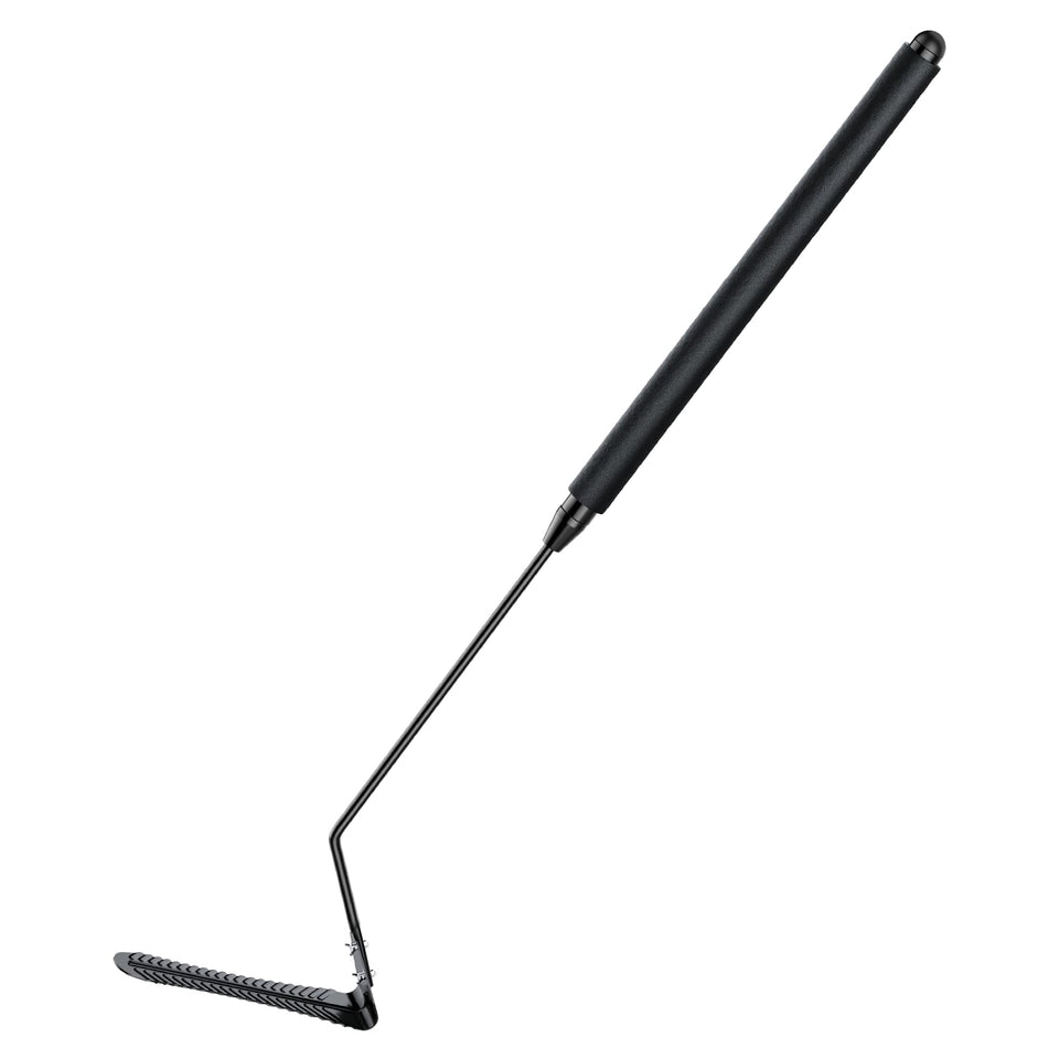 Buzzlett 37-inch grass whip with double-edged blade for efficient tall grass cutting