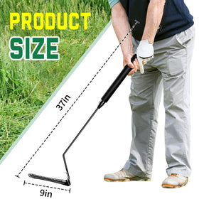 Buzzlett blade design cuts tall grass and hollow-stem weeds with ease