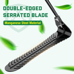Buzzlett manganese steel construction delivers durable, rust-resistant performance