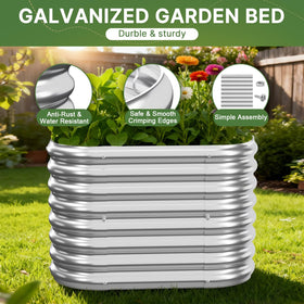 Easy assembly with Bvewg instructions for a quick planting start.
