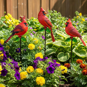 BVLFOOK winter-ready yard art that stays vibrant through seasons.