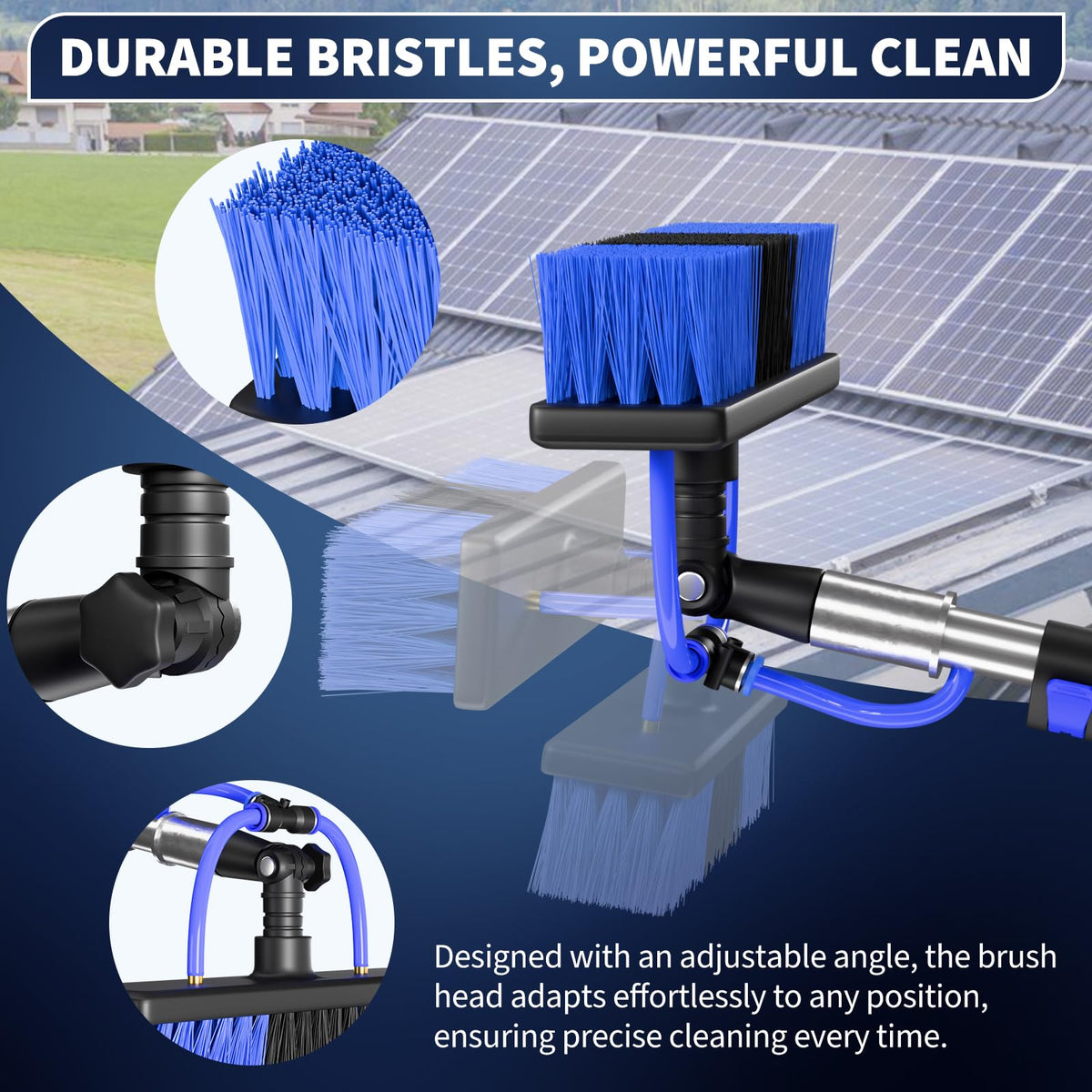 BVOHVN soap dispenser helps rinse away dirt efficiently.