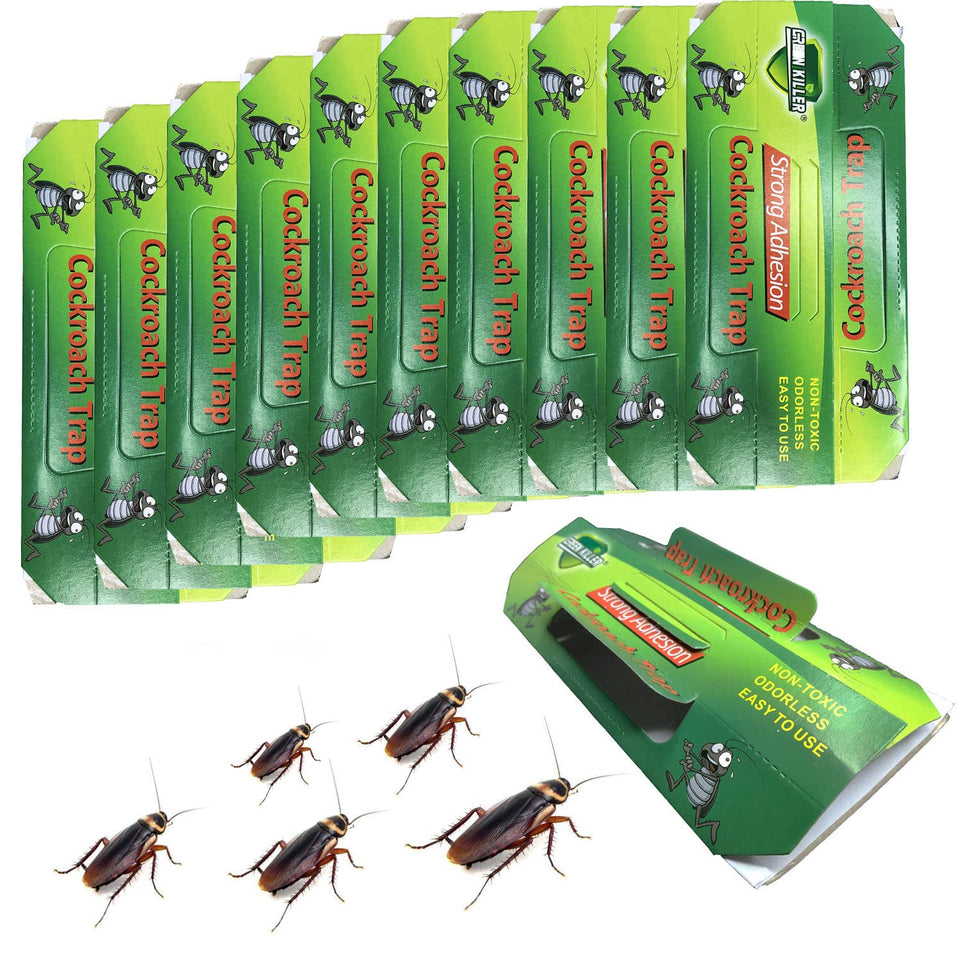 BW Cockroach Trap indoor package highlights a non-toxic solution for safer family living.