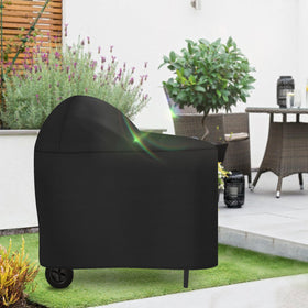 BXDZCOVRRS grill cover easy-clean surface wipes clean.