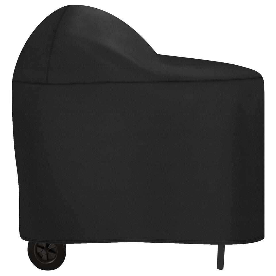 BXDZCOVRRS grill cover front view shields AKORN Cart from rain and sun.