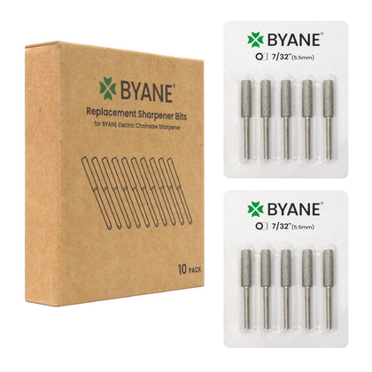 Byane diamond chainsaw sharpening bit packaging, quick sharpening upgrades.