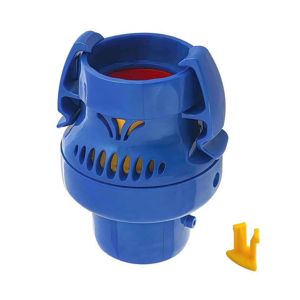 Bydorunce FRV100 flow valve installation diagram for MX cleaners shows easy replacement