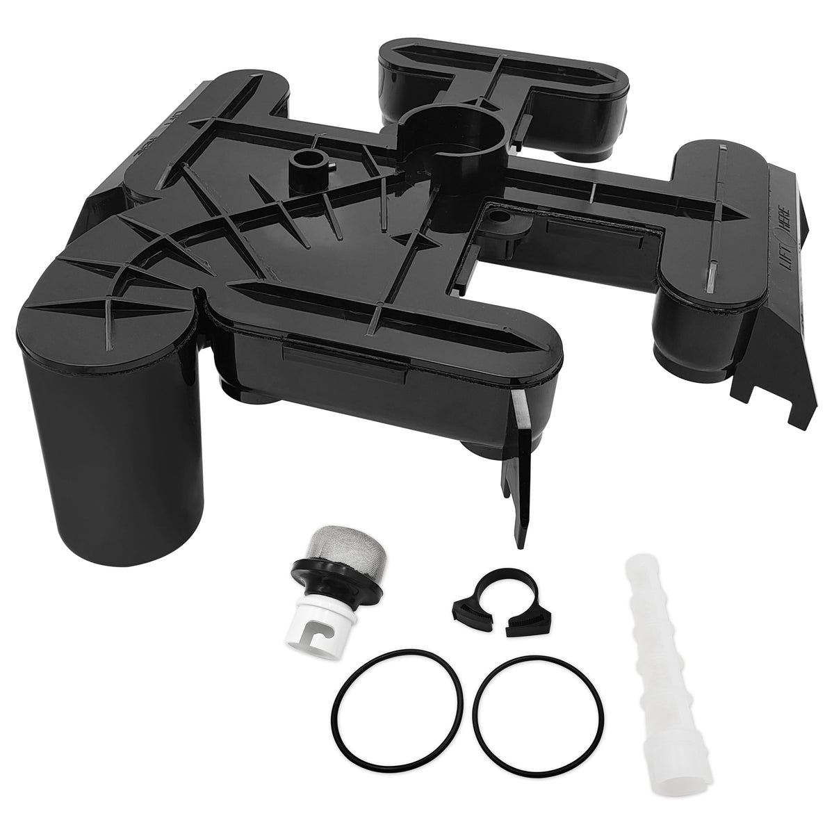 Byenins manifold assembly for Zodiac DEV improves compatibility and fit.
