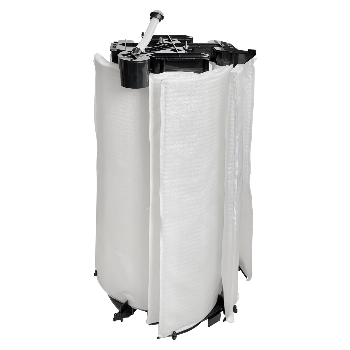 Byenins pump-friendly design reduces pressure by keeping water flow clear.