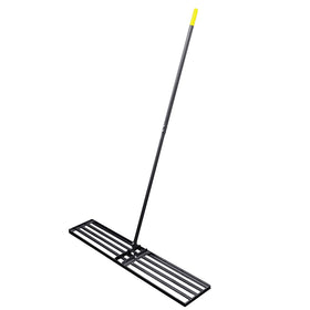 Byhagern stainless steel pole extends reach during long leveling sessions.