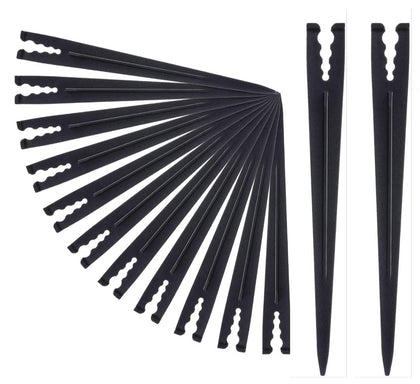 Bylion irrigation stake showing 5-6 inch length for drip lines