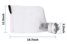 Bylot easy installation debris bag connects to the input hose quickly.