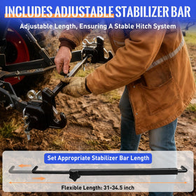 BZ SUN Cat 1 Quick Hitch heavy-duty frame built for demanding loads