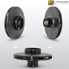 Bzcovac 073131 impeller compatible-models fit a range of 3 HP pumps