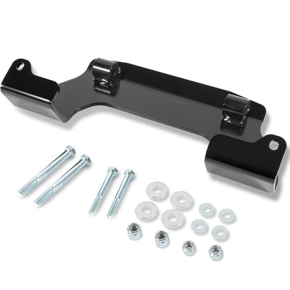 Bzcovac 123292 transmission cross-brace kit close-up highlighting durable welded joints for Hustler mowers